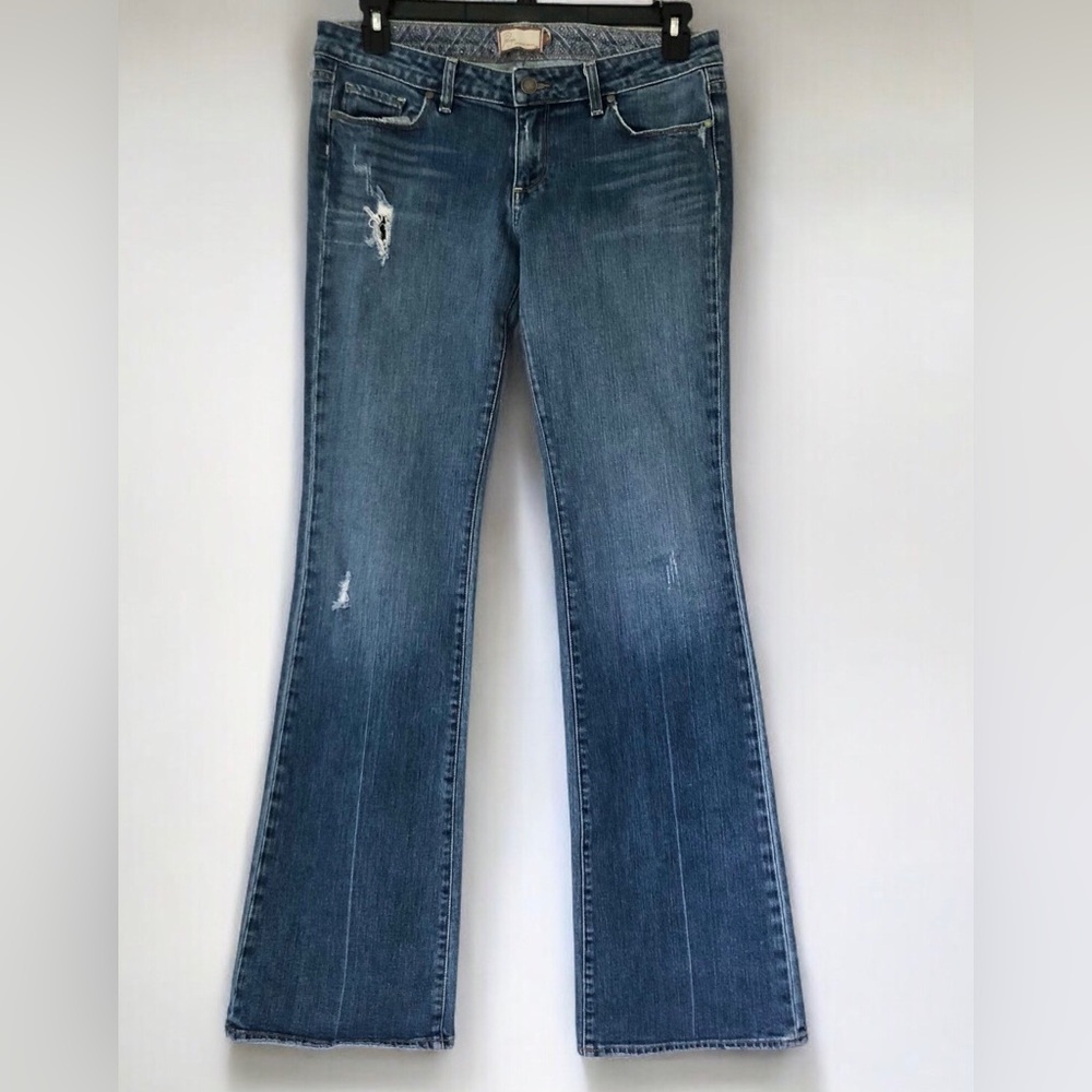 Paige Low Rise Jeans Bootcut Jeans Size 31- EUC